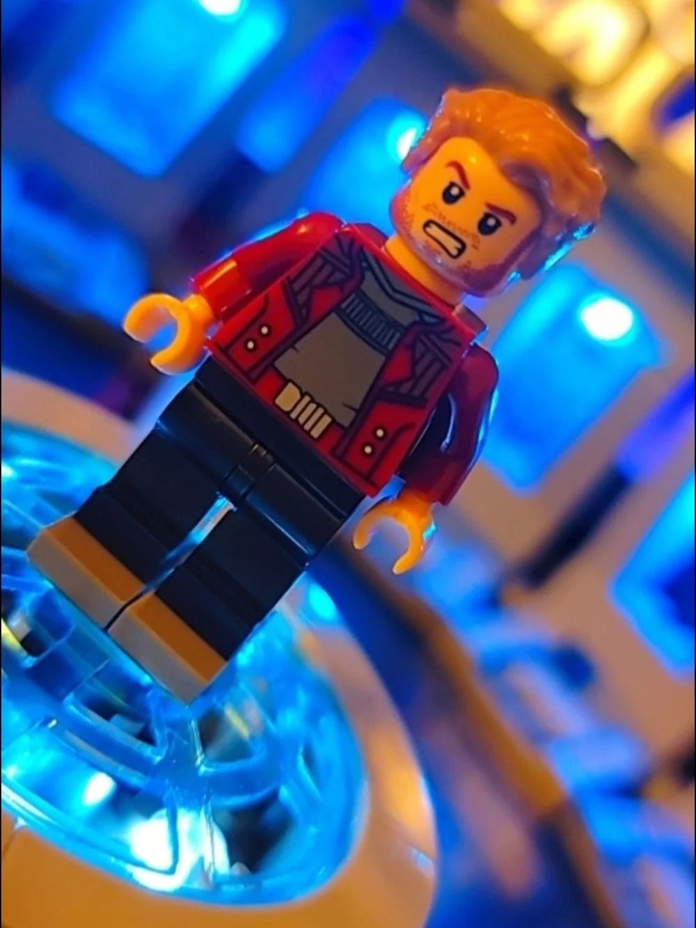 Guardians Of The Galaxy Star Lord Minifigure Lego Compatible